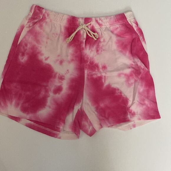 MELLODAY  Size XL Allover Tie Dye Women’s Print Shorts Size 1X Hot Pink - Picture 15 of 15